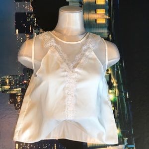 Medium ivory sl blouse